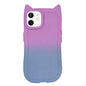 Gradient Cat Ear Design TPU Phone Case, For iPhone 12 Pro, For iPhone 11 Pro Max, For iPhone 11, For iPhone 11 Pro