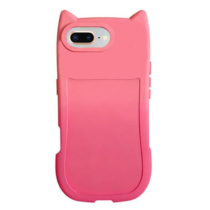 Gradient Cat Ear Design TPU Phone Case, For iPhone X / XS, For iPhone XR, For iPhone XS Max, For iPhone 7 Plus/8 Plus