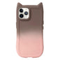 Gradient Cat Ear Design TPU Phone Case, For iPhone 12 Pro, For iPhone 11 Pro Max, For iPhone 11, For iPhone 11 Pro