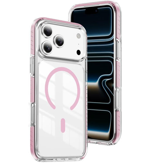 Crystal Shield Clear Magnetic Acrylic Hybrid TPU Phone Case, For iPhone 17 Pro, For iPhone 17, For iPhone Air