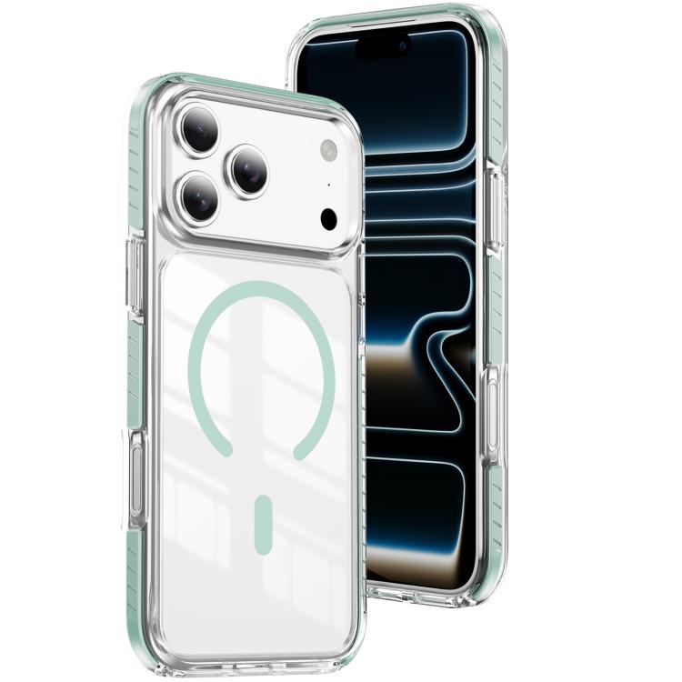 Crystal Shield Clear Magnetic Acrylic Hybrid TPU Phone Case, For iPhone 17 Pro, For iPhone 17, For iPhone Air