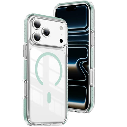 Crystal Shield Clear Magnetic Acrylic Hybrid TPU Phone Case, For iPhone 17 Pro, For iPhone 17, For iPhone Air
