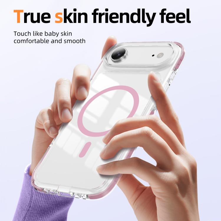 Crystal Shield Clear Magnetic Acrylic Hybrid TPU Phone Case, For iPhone Air, For iPhone 16 Pro Max, For iPhone 16 Pro