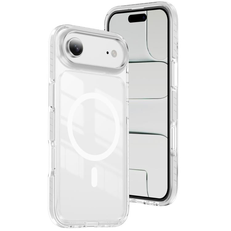 Crystal Shield Clear Magnetic Acrylic Hybrid TPU Phone Case, For iPhone Air, For iPhone 16 Pro Max, For iPhone 16 Pro
