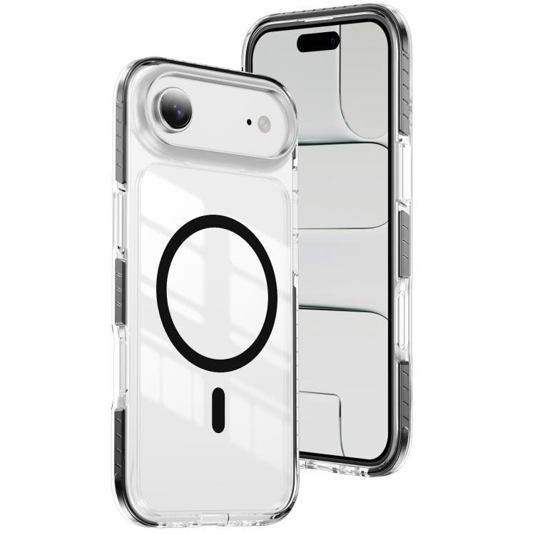 Crystal Shield Clear Magnetic Acrylic Hybrid TPU Phone Case, For iPhone Air, For iPhone 16 Pro Max, For iPhone 16 Pro