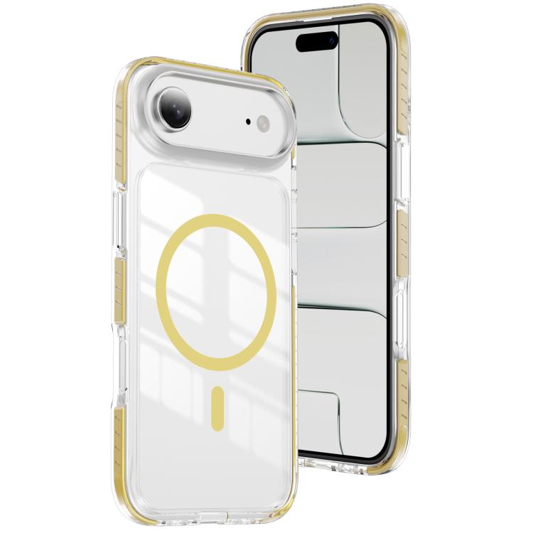 Crystal Shield Clear Magnetic Acrylic Hybrid TPU Phone Case, For iPhone Air, For iPhone 16 Pro Max, For iPhone 16 Pro