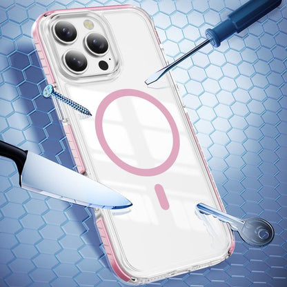 Crystal Shield Clear Magnetic Acrylic Hybrid TPU Phone Case, For iPhone 16 Pro Max, For iPhone 16 Pro, For iPhone 16 Plus