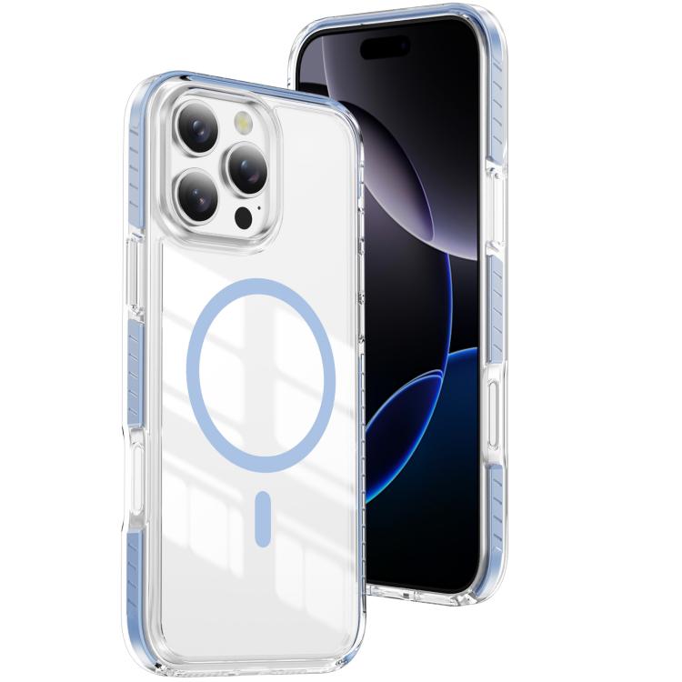 Crystal Shield Clear Magnetic Acrylic Hybrid TPU Phone Case, For iPhone Air, For iPhone 16 Pro Max, For iPhone 16 Pro