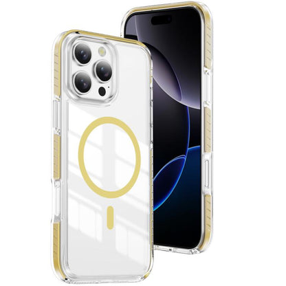 Crystal Shield Clear Magnetic Acrylic Hybrid TPU Phone Case, For iPhone Air, For iPhone 16 Pro Max, For iPhone 16 Pro