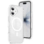 Crystal Shield Clear Magnetic Acrylic Hybrid TPU Phone Case, For iPhone 16 Plus, For iPhone 16, For iPhone 15 Pro Max