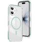 Crystal Shield Clear Magnetic Acrylic Hybrid TPU Phone Case, For iPhone 16 Plus, For iPhone 16, For iPhone 15 Pro Max