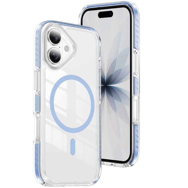 Crystal Shield Clear Magnetic Acrylic Hybrid TPU Phone Case, For iPhone 16 Plus, For iPhone 16, For iPhone 15 Pro Max