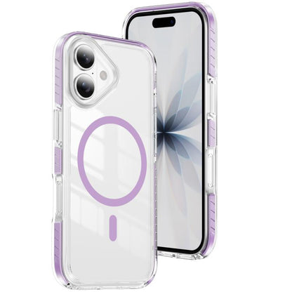Crystal Shield Clear Magnetic Acrylic Hybrid TPU Phone Case, For iPhone 16 Plus, For iPhone 16, For iPhone 15 Pro Max