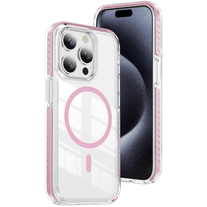 Crystal Shield Clear Magnetic Acrylic Hybrid TPU Phone Case, For iPhone 16 Plus, For iPhone 16, For iPhone 15 Pro Max