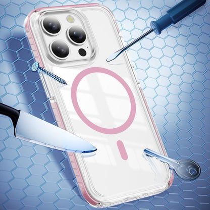 Crystal Shield Clear Magnetic Acrylic Hybrid TPU Phone Case, For iPhone 15 Pro, For iPhone 15 Plus, For iPhone 15