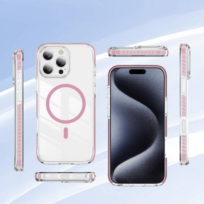 Crystal Shield Clear Magnetic Acrylic Hybrid TPU Phone Case, For iPhone 15 Pro, For iPhone 15 Plus, For iPhone 15