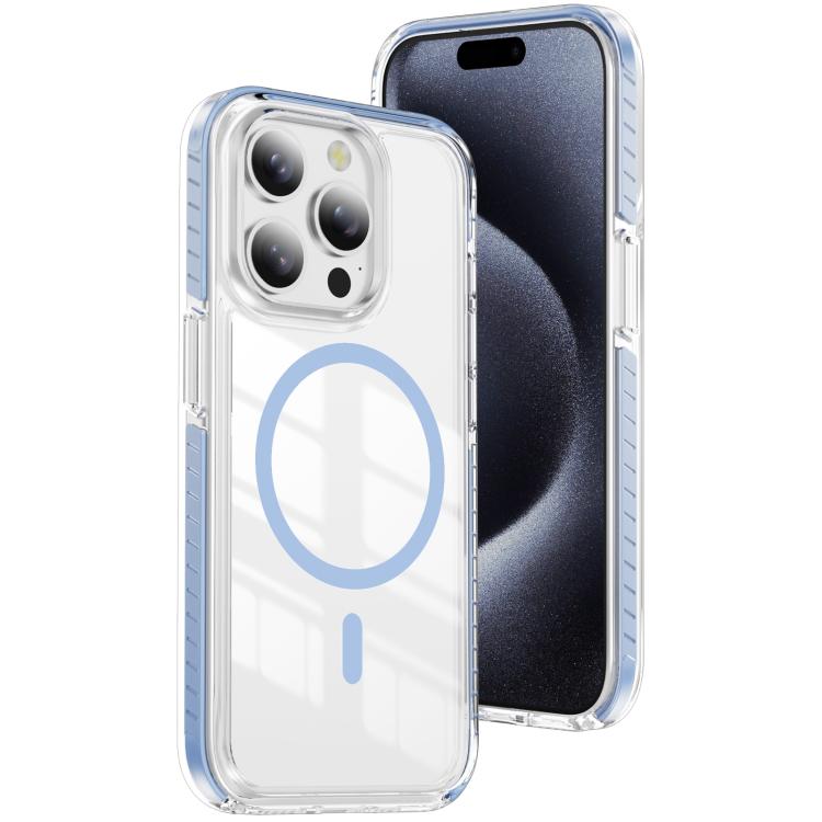 Crystal Shield Clear Magnetic Acrylic Hybrid TPU Phone Case, For iPhone 15 Pro, For iPhone 15 Plus, For iPhone 15