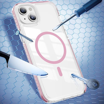 Crystal Shield Clear Magnetic Acrylic Hybrid TPU Phone Case, For iPhone 14 Plus, For iPhone 14 / 13, For iPhone 14 Pro