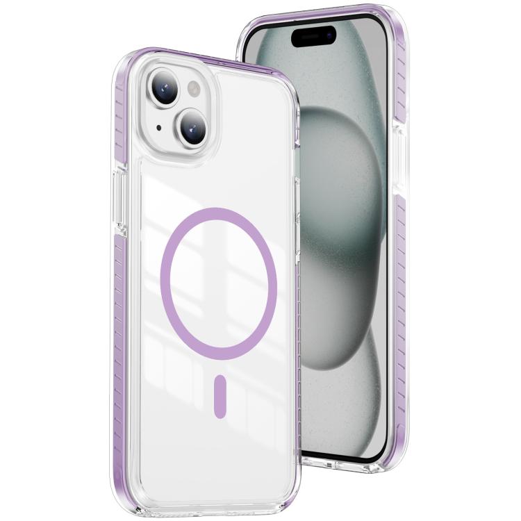 Crystal Shield Clear Magnetic Acrylic Hybrid TPU Phone Case, For iPhone 14 Plus, For iPhone 14 / 13, For iPhone 14 Pro