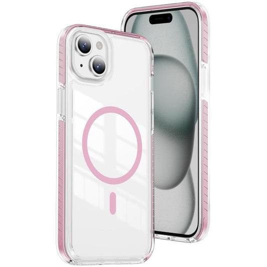 Crystal Shield Clear Magnetic Acrylic Hybrid TPU Phone Case, For iPhone 14 / 13, For iPhone 14 Pro, For iPhone 14 Pro Max