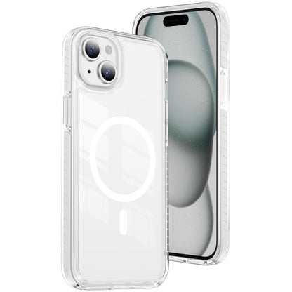 Crystal Shield Clear Magnetic Acrylic Hybrid TPU Phone Case, For iPhone 14 Plus, For iPhone 14 / 13, For iPhone 14 Pro