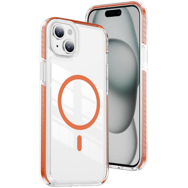 Crystal Shield Clear Magnetic Acrylic Hybrid TPU Phone Case, For iPhone 14 Plus, For iPhone 14 / 13, For iPhone 14 Pro