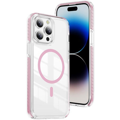 Crystal Shield Clear Magnetic Acrylic Hybrid TPU Phone Case, For iPhone 14 Plus, For iPhone 14 / 13, For iPhone 14 Pro