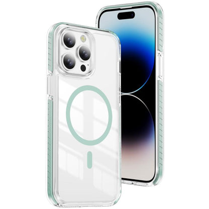 Crystal Shield Clear Magnetic Acrylic Hybrid TPU Phone Case, For iPhone 14 Plus, For iPhone 14 / 13, For iPhone 14 Pro