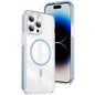 Crystal Shield Clear Magnetic Acrylic Hybrid TPU Phone Case, For iPhone 14 Plus, For iPhone 14 / 13, For iPhone 14 Pro