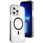 Crystal Shield Clear Magnetic Acrylic Hybrid TPU Phone Case, For iPhone 13 Pro Max, For iPhone 13 Pro, For iPhone 12 / 12 Pro