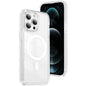 Crystal Shield Clear Magnetic Acrylic Hybrid TPU Phone Case, For iPhone 12 / 12 Pro, For iPhone 12 Pro Max