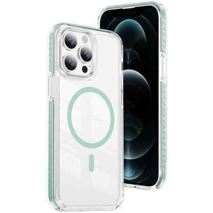 Crystal Shield Clear Magnetic Acrylic Hybrid TPU Phone Case, For iPhone 12 / 12 Pro, For iPhone 12 Pro Max