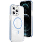Crystal Shield Clear Magnetic Acrylic Hybrid TPU Phone Case, For iPhone 12 / 12 Pro, For iPhone 12 Pro Max