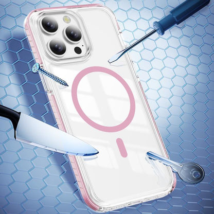 Crystal Shield Clear Magnetic Acrylic Hybrid TPU Phone Case, For iPhone 12 / 12 Pro, For iPhone 12 Pro Max