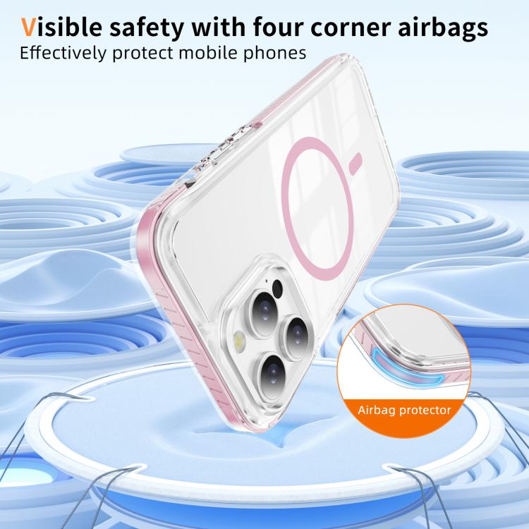 Crystal Shield Clear Magnetic Acrylic Hybrid TPU Phone Case, For iPhone 12 / 12 Pro, For iPhone 12 Pro Max