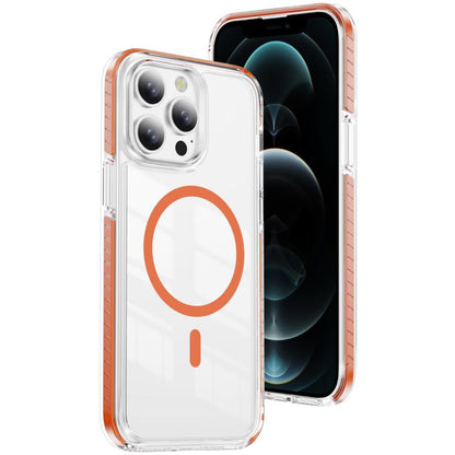 Crystal Shield Clear Magnetic Acrylic Hybrid TPU Phone Case, For iPhone 12 / 12 Pro, For iPhone 12 Pro Max