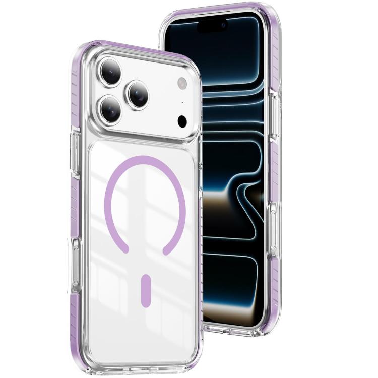 Crystal Shield Clear Magnetic Acrylic Hybrid TPU Phone Case, For iPhone 18 Pro, For iPhone 18 Pro Max, For iPhone 17 Pro Max