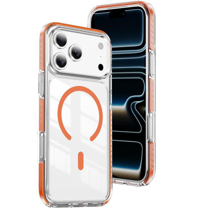 Crystal Shield Clear Magnetic Acrylic Hybrid TPU Phone Case, For iPhone 18 Pro, For iPhone 18 Pro Max, For iPhone 17 Pro Max