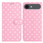 Small Dots Pattern Vegan Leather Phone Case, For iPhone Air, For iPhone 16 Pro Max, For iPhone 16 Pro, For iPhone 16 Plus