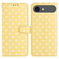 Small Dots Pattern Vegan Leather Phone Case, For iPhone Air, For iPhone 16 Pro Max, For iPhone 16 Pro, For iPhone 16 Plus