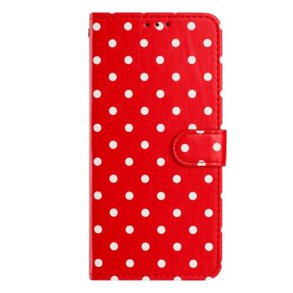 Small Dots Pattern Vegan Leather Phone Case, For iPhone 14 Pro Max, For iPhone SE 2022 / SE 2020 / 7 / 8, For iPhone 13 Pro Max, For iPhone 13 Pro