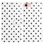 Small Dots Pattern Vegan Leather Phone Case, For iPhone 14 Pro Max, For iPhone SE 2022 / SE 2020 / 7 / 8, For iPhone 13 Pro Max, For iPhone 13 Pro