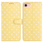 Small Dots Pattern Vegan Leather Phone Case, For iPhone 14 Pro Max, For iPhone SE 2022 / SE 2020 / 7 / 8, For iPhone 13 Pro Max, For iPhone 13 Pro