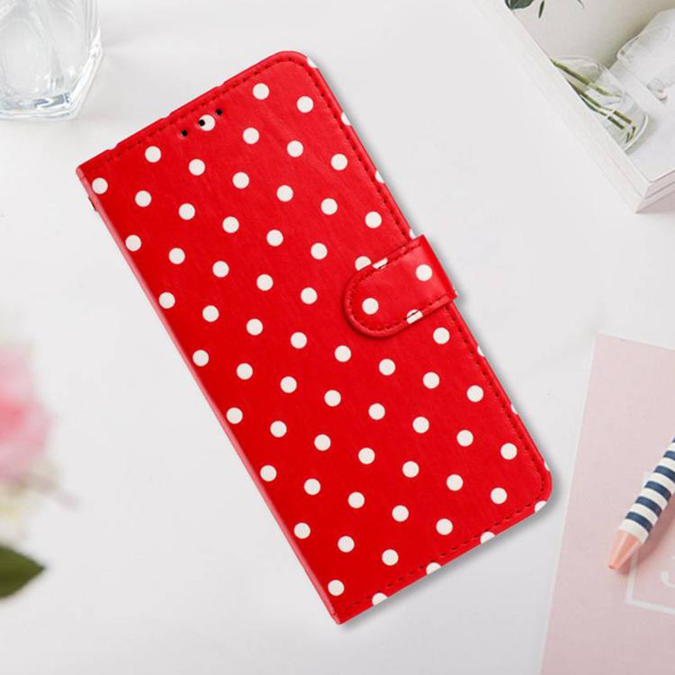 Small Dots Pattern Vegan Leather Phone Case, For iPhone 13, For iPhone 13 mini, For iPhone 12 Pro Max, For iPhone 12 / 12 Pro
