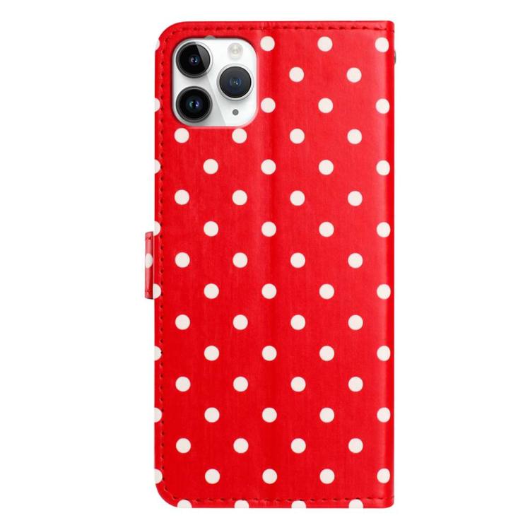 Small Dots Pattern Vegan Leather Phone Case, For iPhone 11 Pro Max, For iPhone 11, For iPhone 11 Pro, For iPhone X / XS