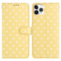 Small Dots Pattern Vegan Leather Phone Case, For iPhone 11 Pro Max, For iPhone 11, For iPhone 11 Pro, For iPhone X / XS