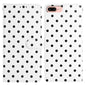 Small Dots Pattern Vegan Leather Phone Case, For iPhone XR, For iPhone XS Max, For iPhone 8 Plus / 7 Plus