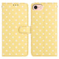 Small Dots Pattern Vegan Leather Phone Case, For iPhone 17e / 16e, For iPhone 17 Pro Max, For iPhone 17 Pro, For iPhone 17