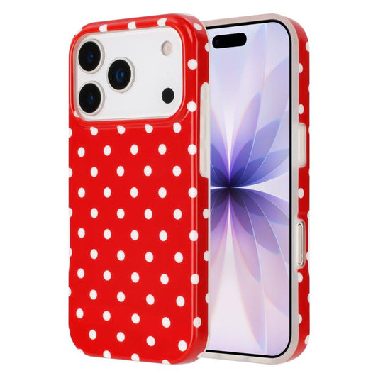 IMD Colorful Dots Pattern TPU Full Coverage Phone Case, For iPhone 17 Pro Max, For iPhone 17 Pro, For iPhone 17