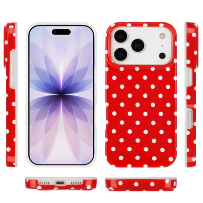 IMD Colorful Dots Pattern TPU Full Coverage Phone Case, For iPhone 17 Pro Max, For iPhone 17 Pro, For iPhone 17